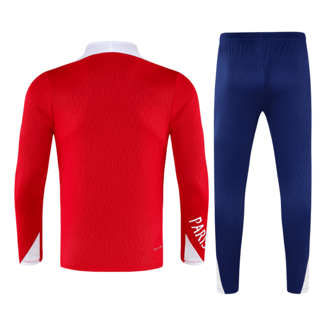 2025/26 PSG Sweatshirt Kit - Red (Top+Pants)