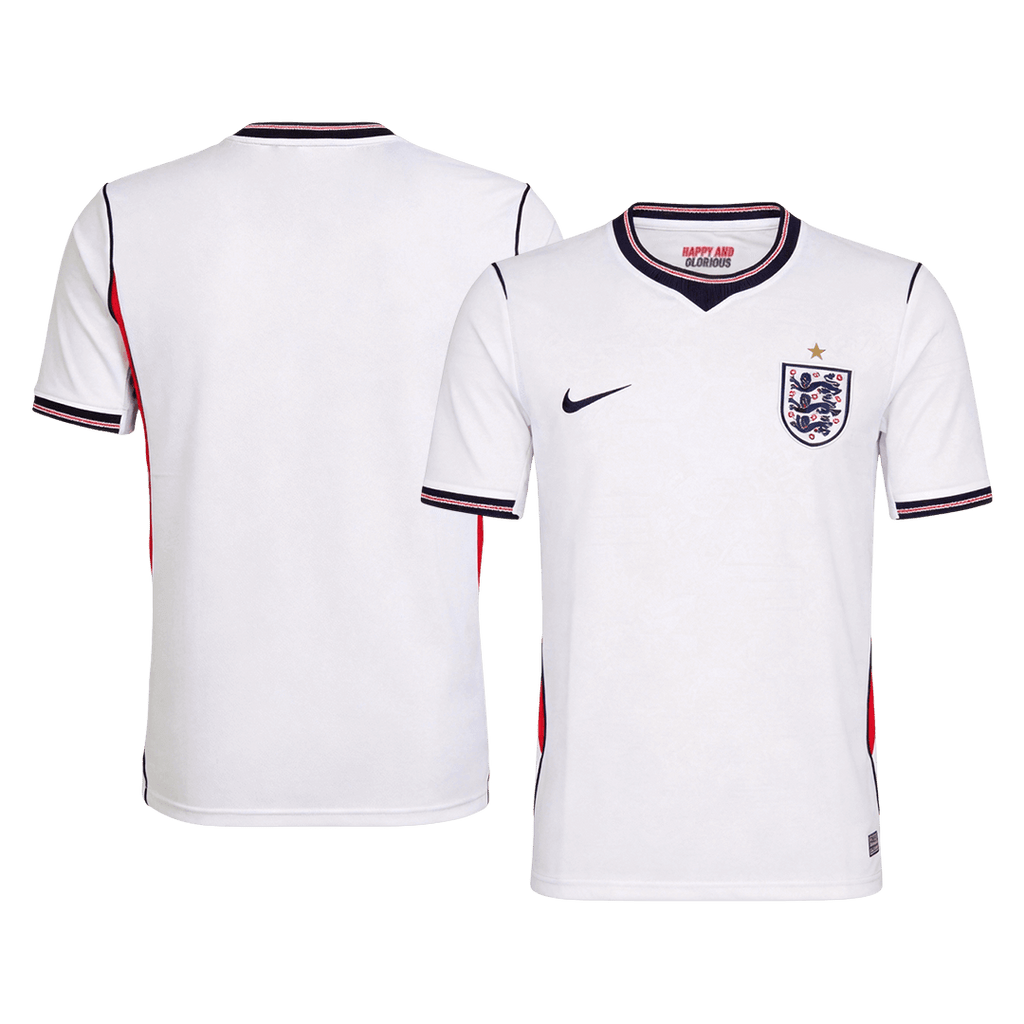 England Home Soccer Jersey World Cup 2026 White