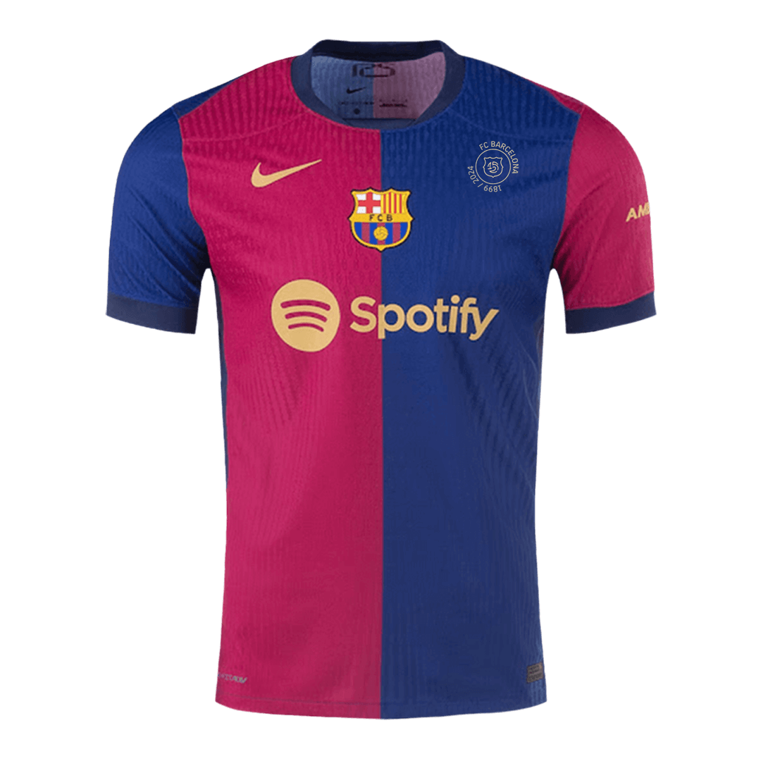 Barcelona Home Soccer Jersey Authentic 2024/25- 125th Anniversary - Football Shirt | SmartJerseys | Official Quality