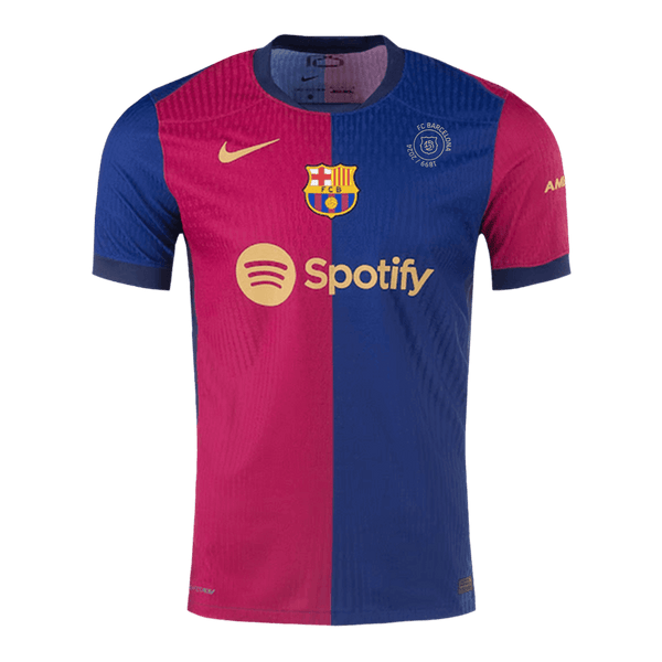 Barcelona Home Soccer Jersey Authentic 2024/25- 125th Anniversary - Football Shirt | SmartJerseys | Official Quality