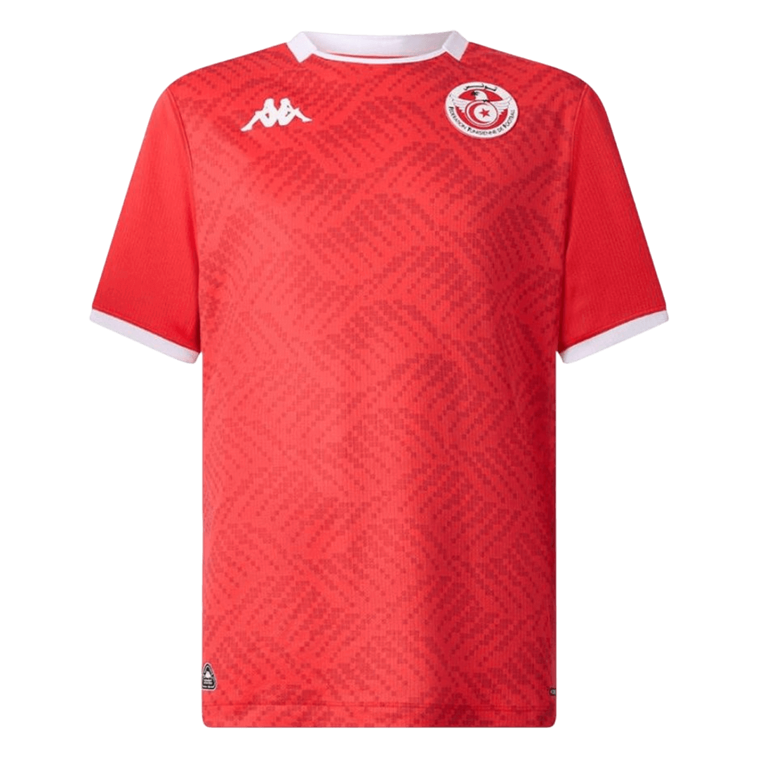 Tunisia Home Soccer Jersey World Cup 2026 Red - Football Shirt | SmartJerseys | Official Quality