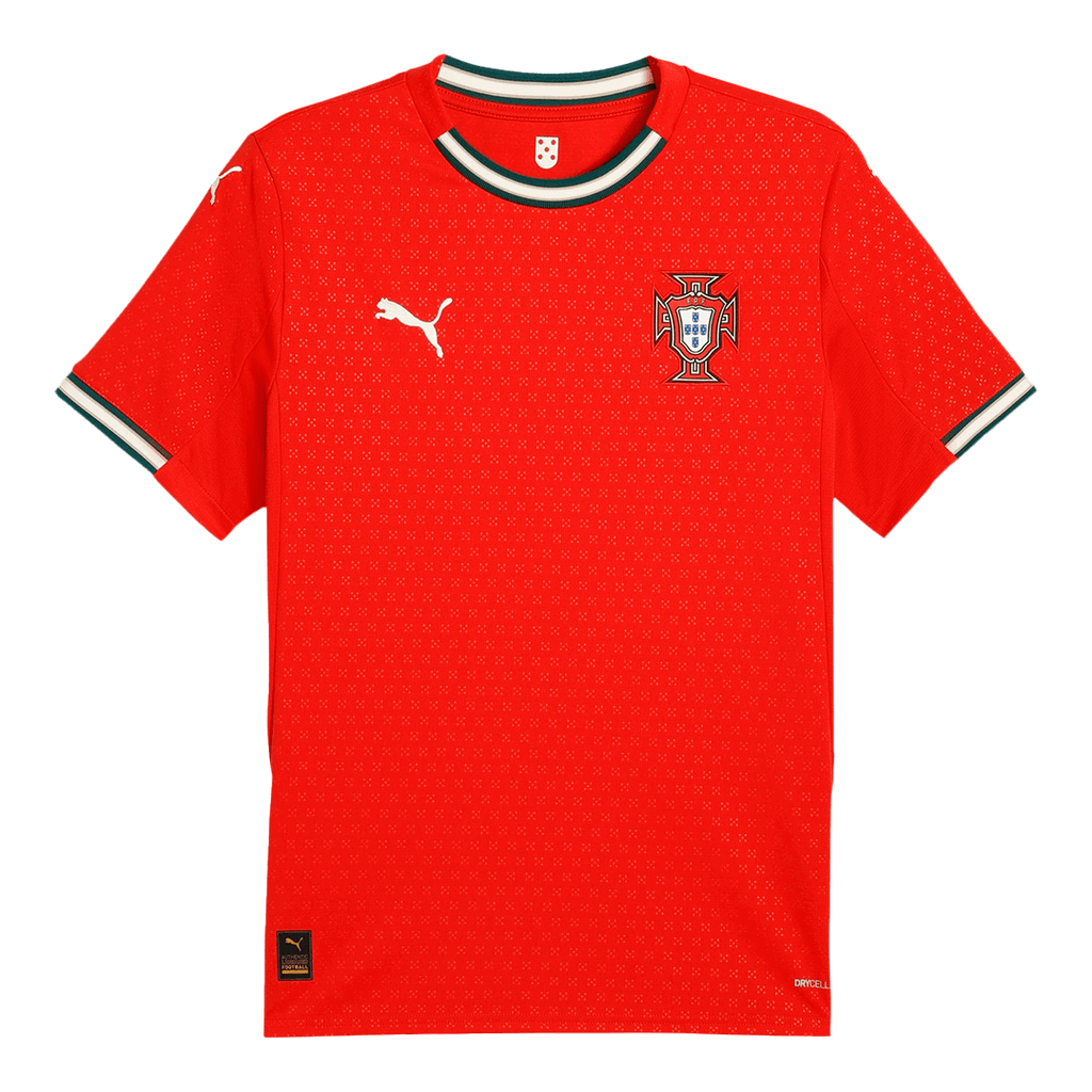 Portugal Home Soccer Jersey 2025 - Football Shirt | SmartJerseys | Official Quality