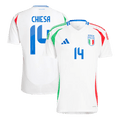 Italy CHIESA #14 Away Jersey EURO 2024 - Football Shirt | SmartJerseys | Official Quality
