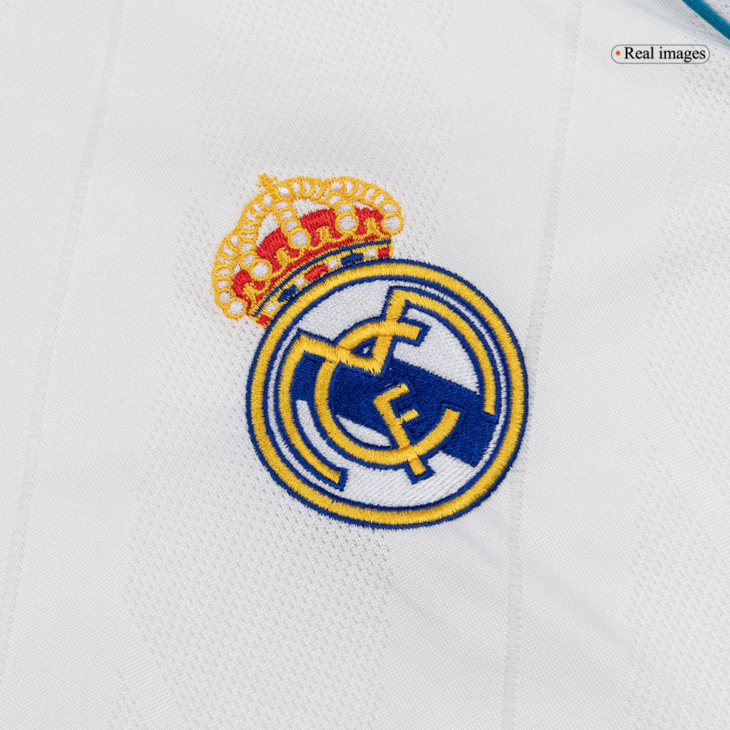 Real Madrid Home Jersey Retro 2017/18 - Long Sleeve