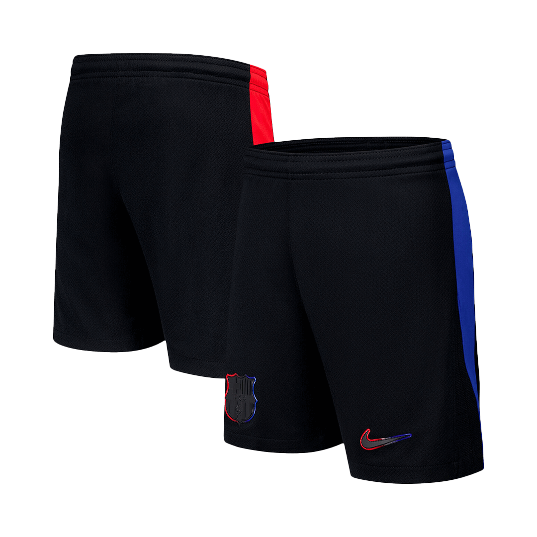 Camiseta de visitante del Barcelona 2024/25 (camiseta y pantalón corto) - Logotipo de Spotify sin texto