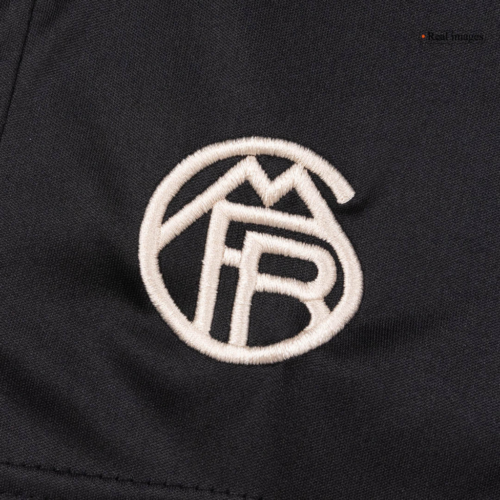 Kid's Bayern Munich Third Away Soccer Jersey Kit(Jersey+Shorts) 25/26 Black