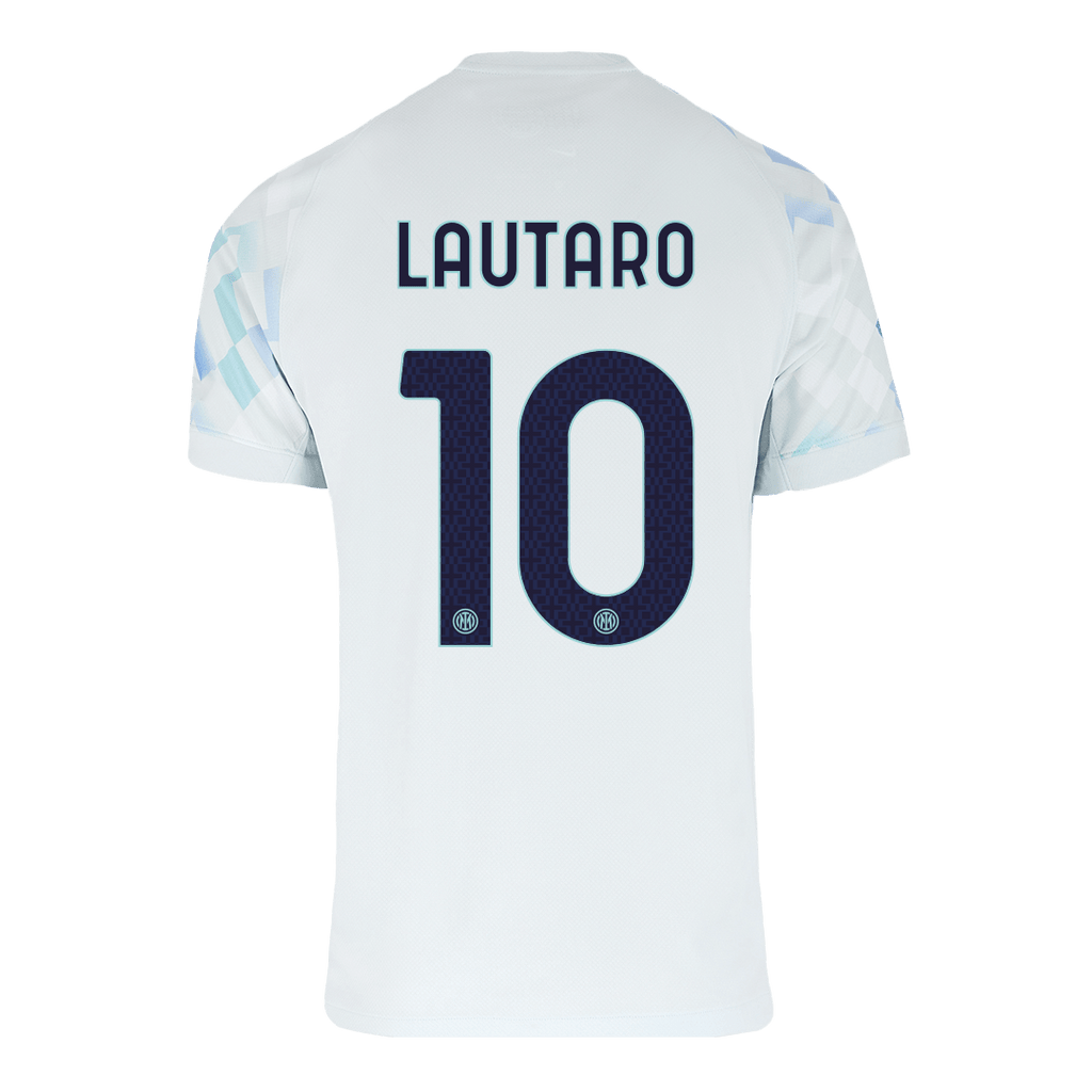 Maillot de football Inter Milan LAUTARO #10 extérieur 2025/26