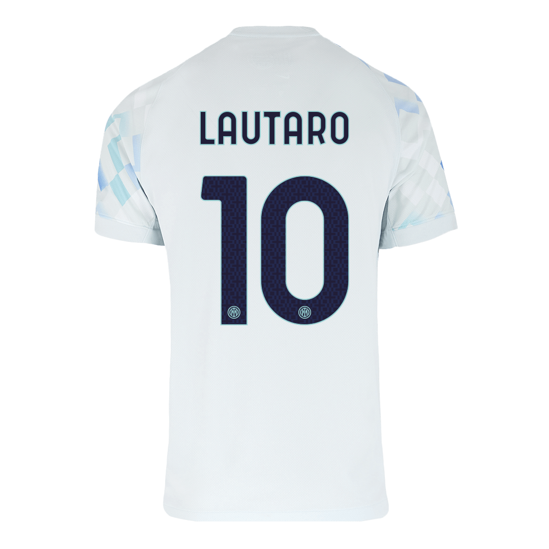 Maillot de football Inter Milan LAUTARO #10 extérieur 2025/26