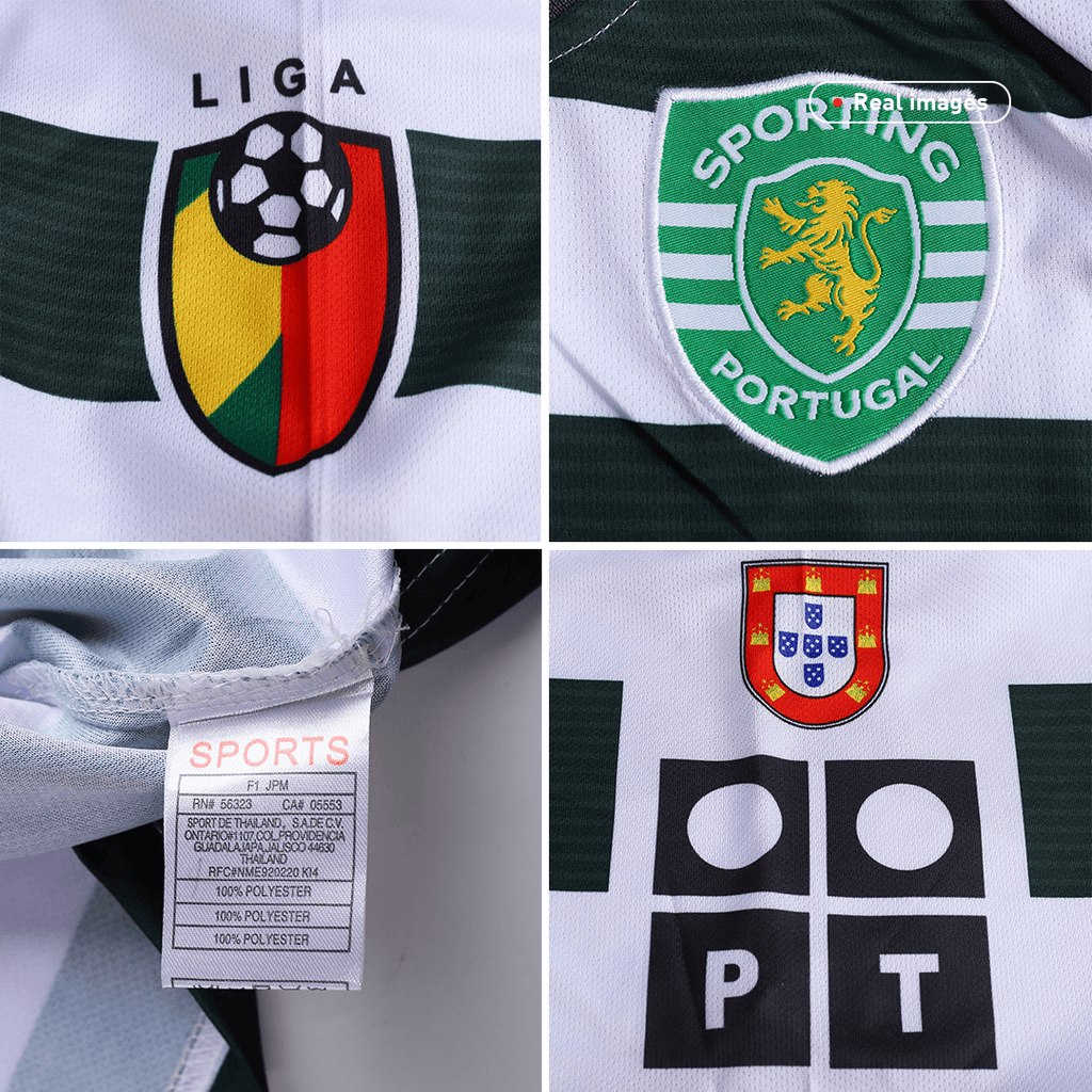 Camiseta retro de local del Sporting CP 2001/3