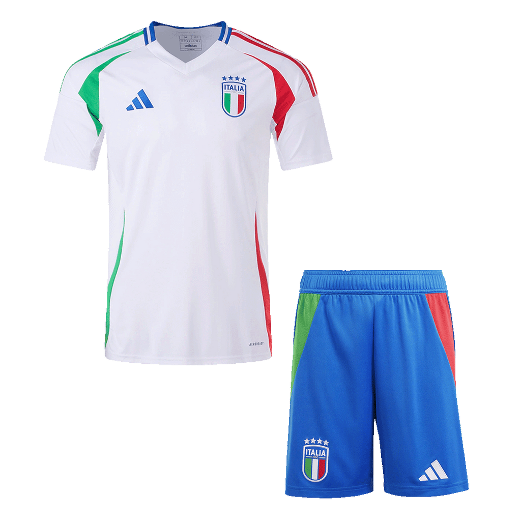 Italy Away Jersey Kit EURO 2024 (Jersey+Shorts) - Football Shirt | SmartJerseys | Official Quality
