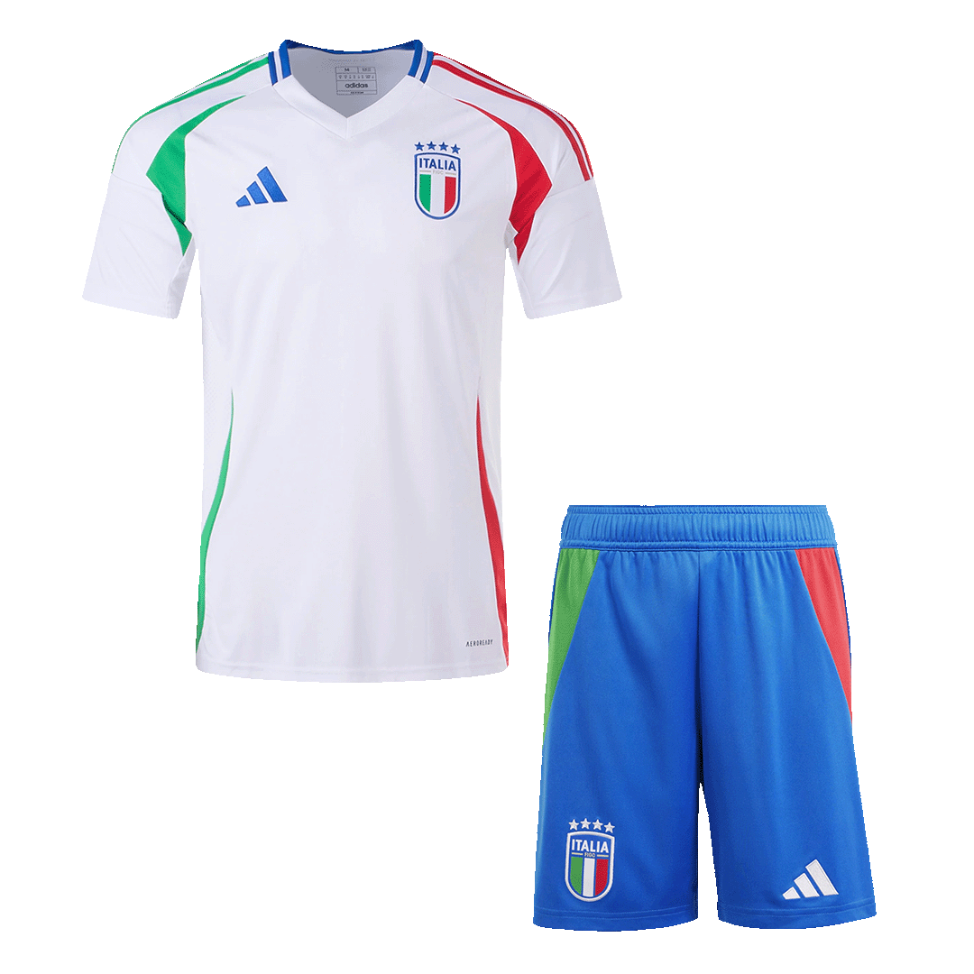 Italy Away Jersey Kit EURO 2024 (Jersey+Shorts) - Football Shirt | SmartJerseys | Official Quality