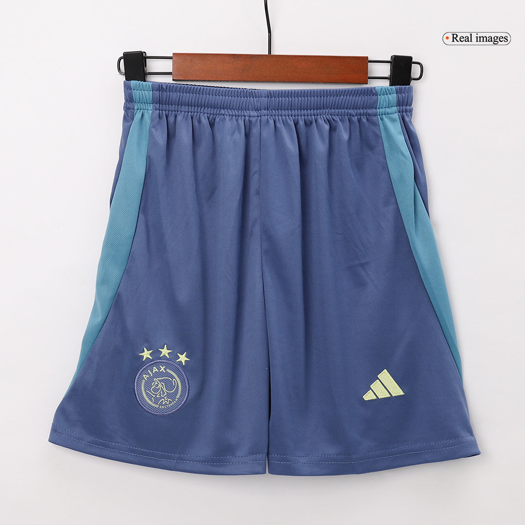 Tenue de football extérieure de l'Ajax pour enfant (maillot + short) 2024/25