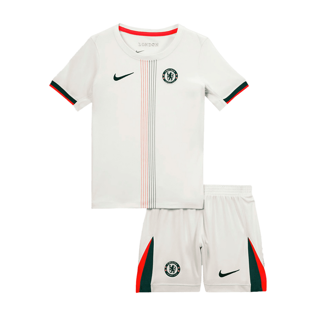 Chelsea Away Soccer Jersey Kit 2025/26 Kids(Jersey+Shorts) - Football Shirt | SmartJerseys | Official Quality