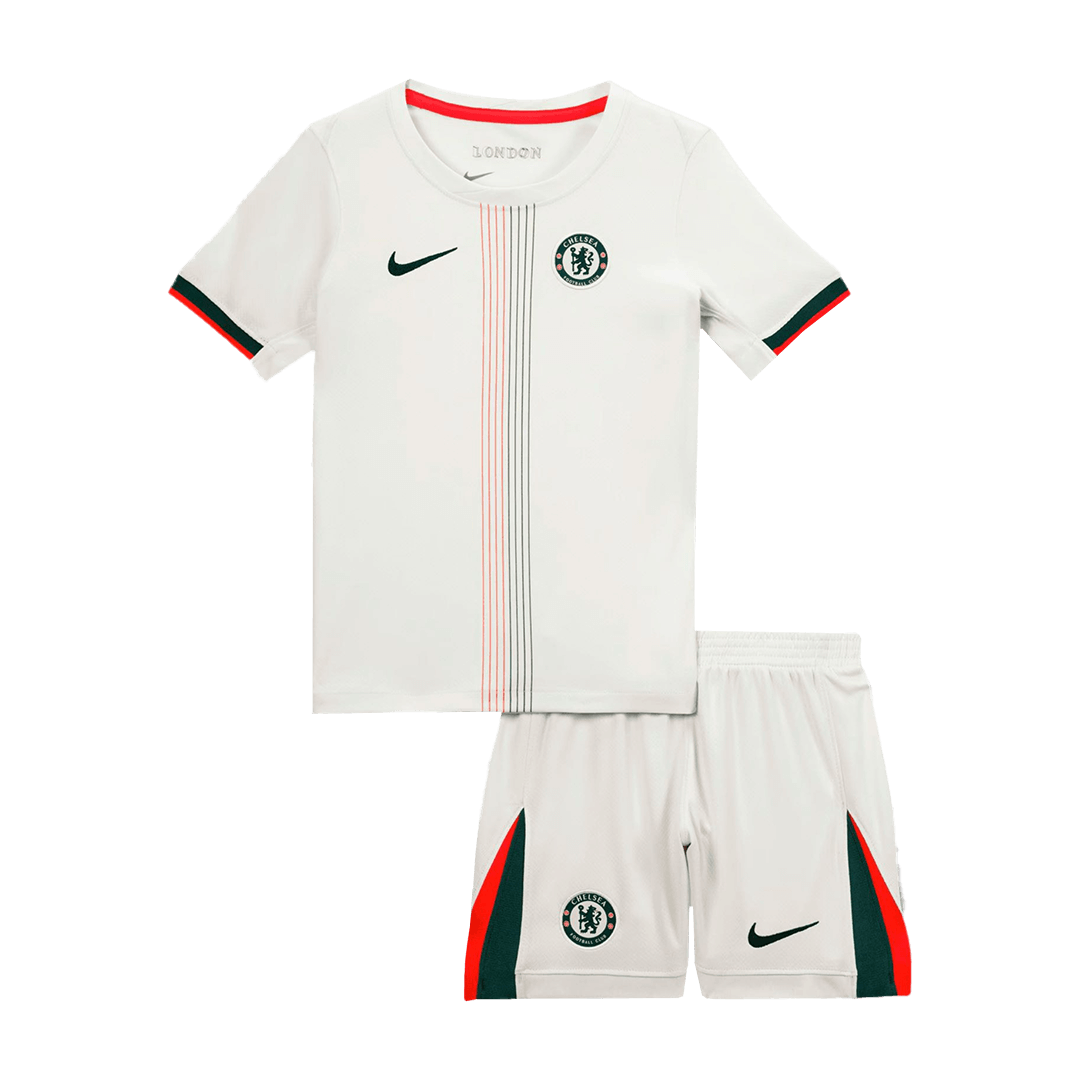 Chelsea Away Soccer Jersey Kit 2025/26 Kids(Jersey+Shorts) - Football Shirt | SmartJerseys | Official Quality