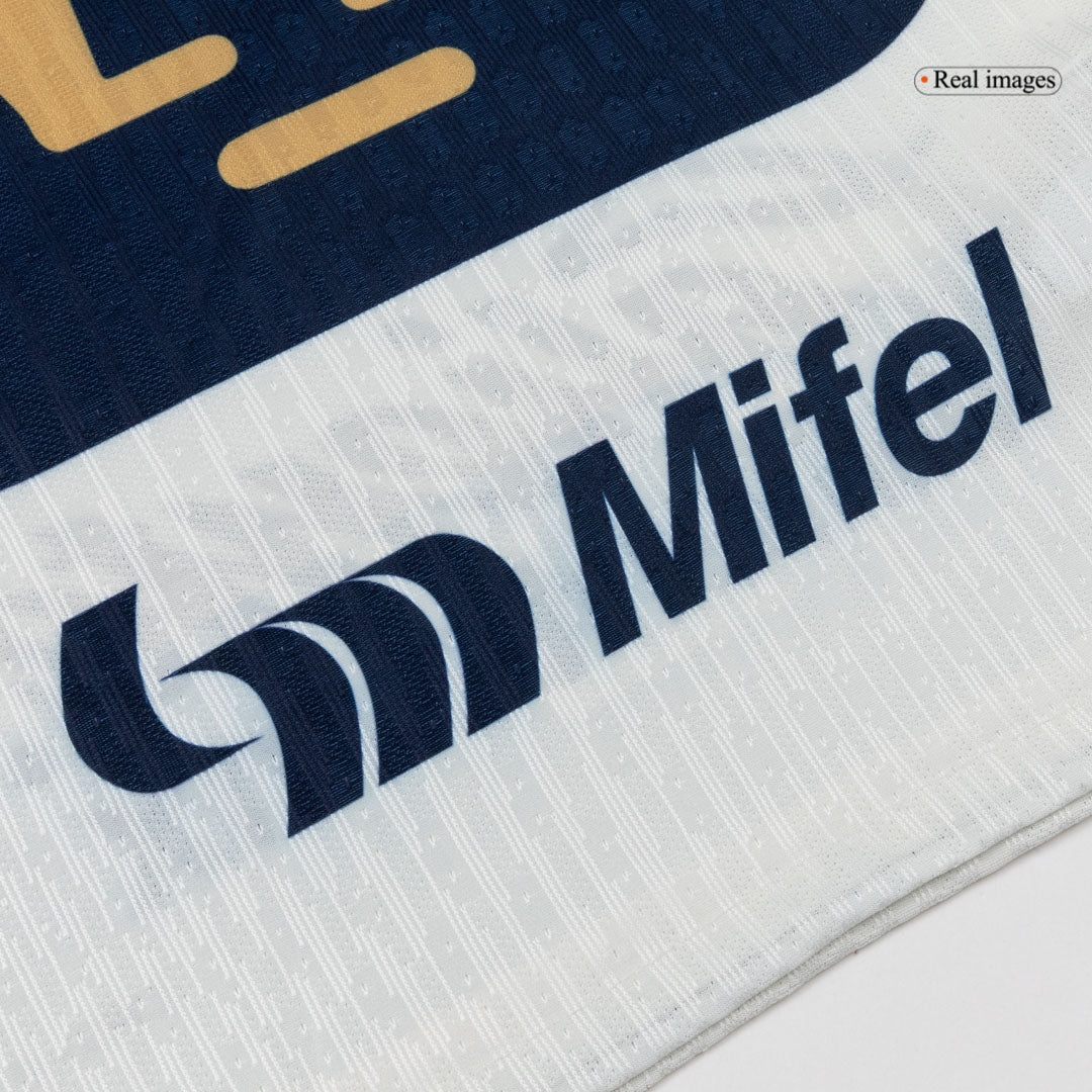 Maillot domicile authentique Pumas UNAM 25/26 blanc