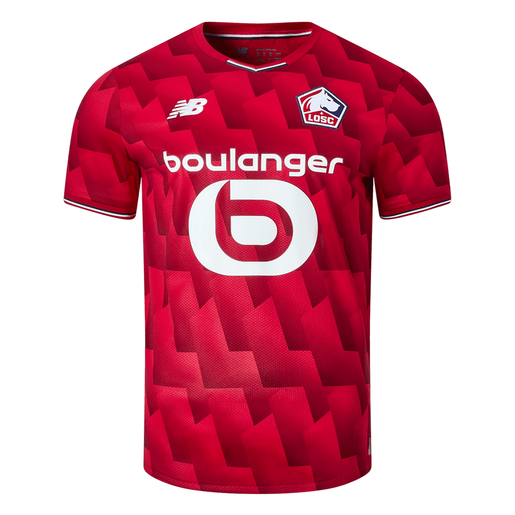 Lille OSC Home Soccer Jersey 2025/26 - Football Shirt | SmartJerseys | Official Quality