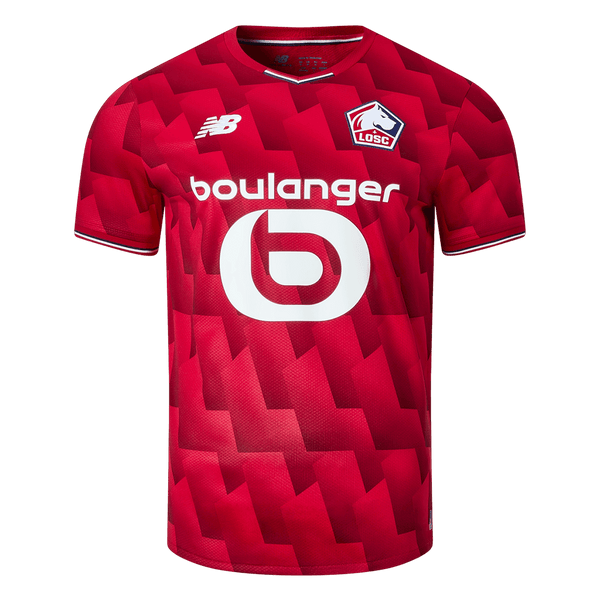 Lille OSC Home Soccer Jersey 2025/26 - Football Shirt | SmartJerseys | Official Quality