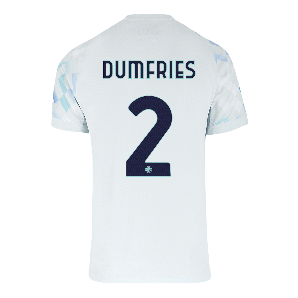 Maillot extérieur Inter Milan DUMFRIES n°2 2025/26