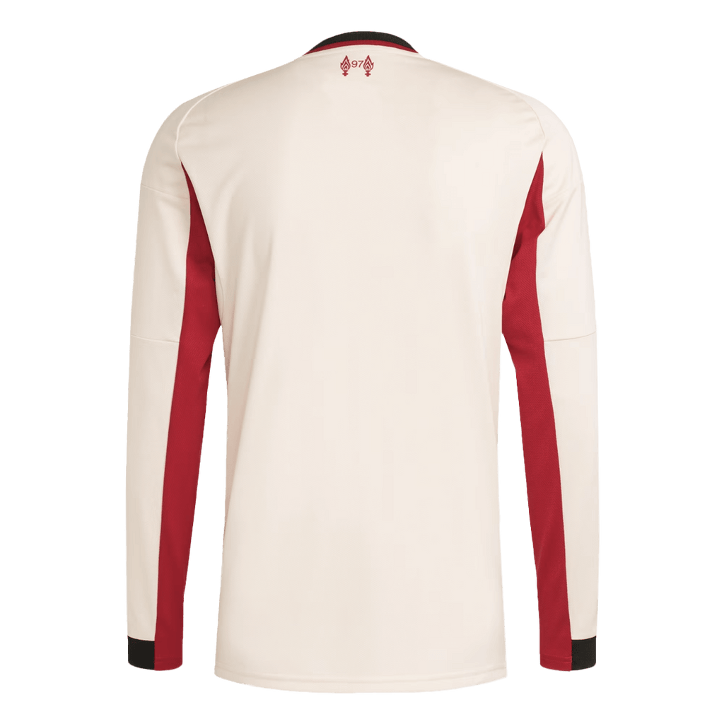 Liverpool Away Soccer Jersey Retro 2025/26 - Long Sleeve