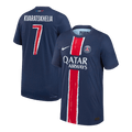 PSG KVARATSKHELIA #7 Home Soccer Jersey Authentic 2024/25 - UCL Edition - Football Shirt | SmartJerseys | Official Quality