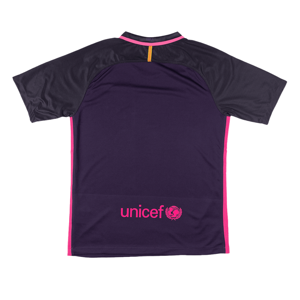 Camiseta de fútbol retro de visitante del Barcelona 2016/17