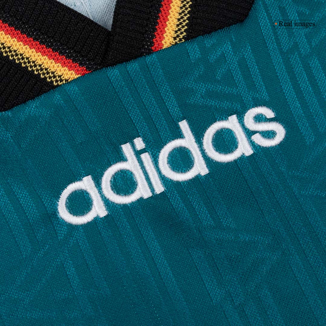 Camiseta retro de fútbol de visitante de Alemania 1996/97