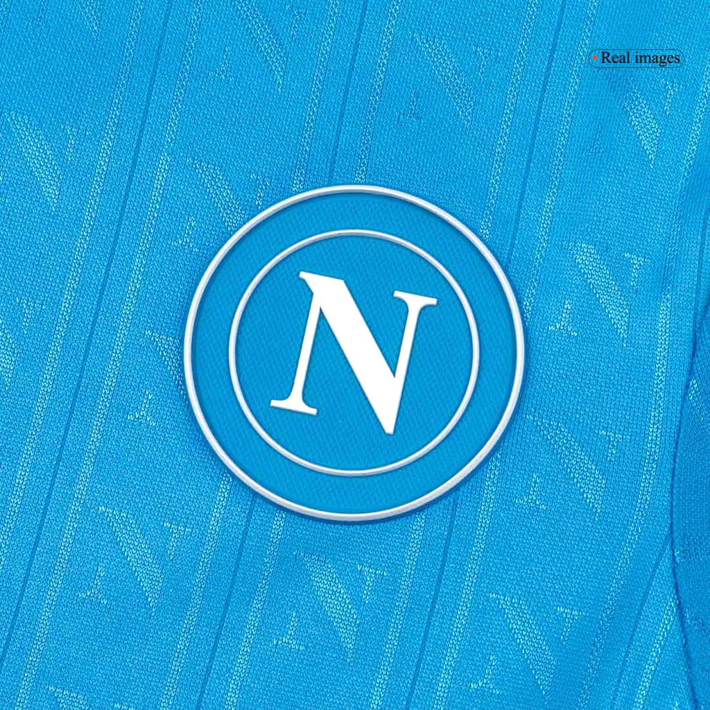 Camiseta de fútbol local del Napoli 2025/26 azul