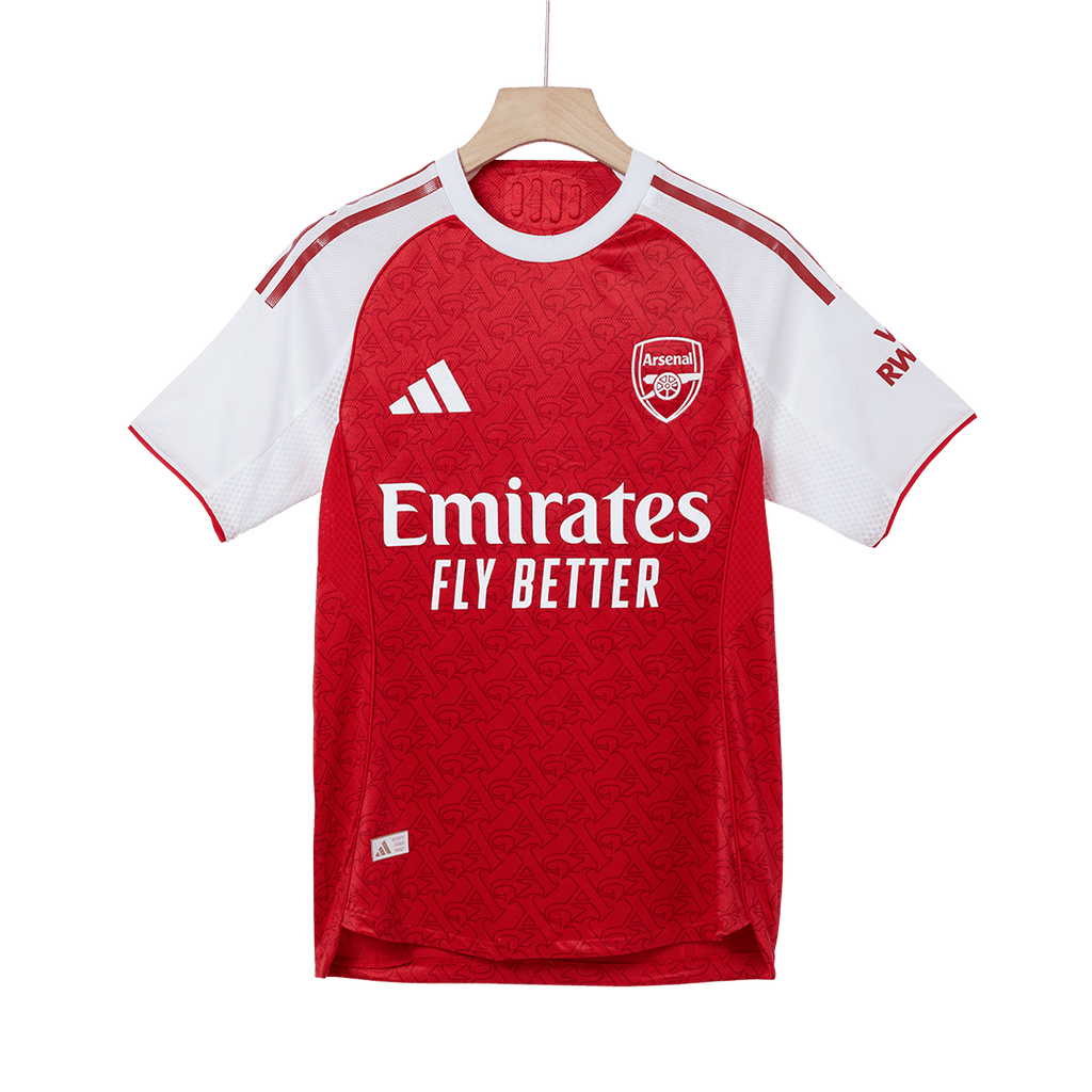 Authentic Arsenal Home Soccer Jersey Kit(Jersey+Shorts+Socks) 2025/26 Red