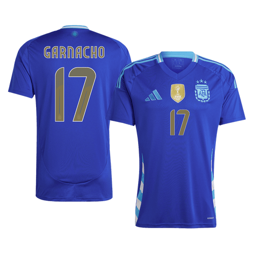 Argentina GARNACHO #17 Away Soccer Jersey 2024 - Football Shirt | SmartJerseys | Official Quality