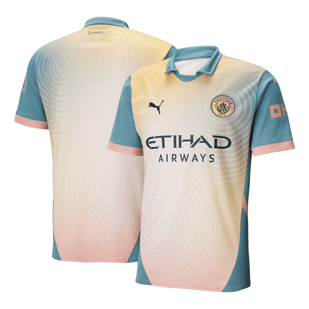 Manchester City Fourth Away Soccer Jersey 2024/25 - Definitely City