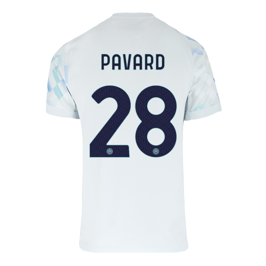 Maillot extérieur Inter Milan PAVARD n° 28 2025/26
