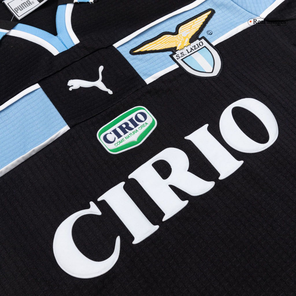 Maillot de football extérieur rétro de la Lazio 1998/99