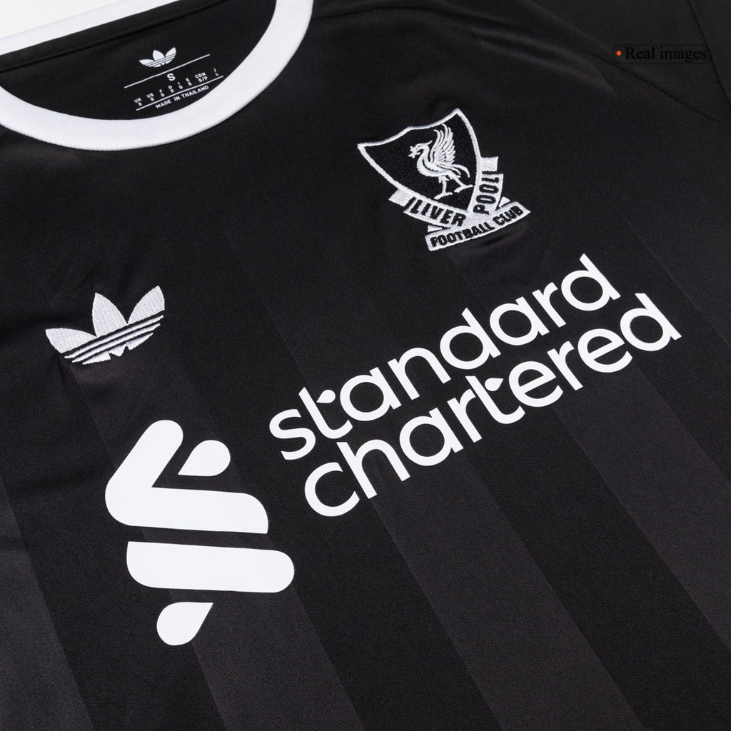 Liverpool Goalkeeper Soccer Jersey 25/26 Black
