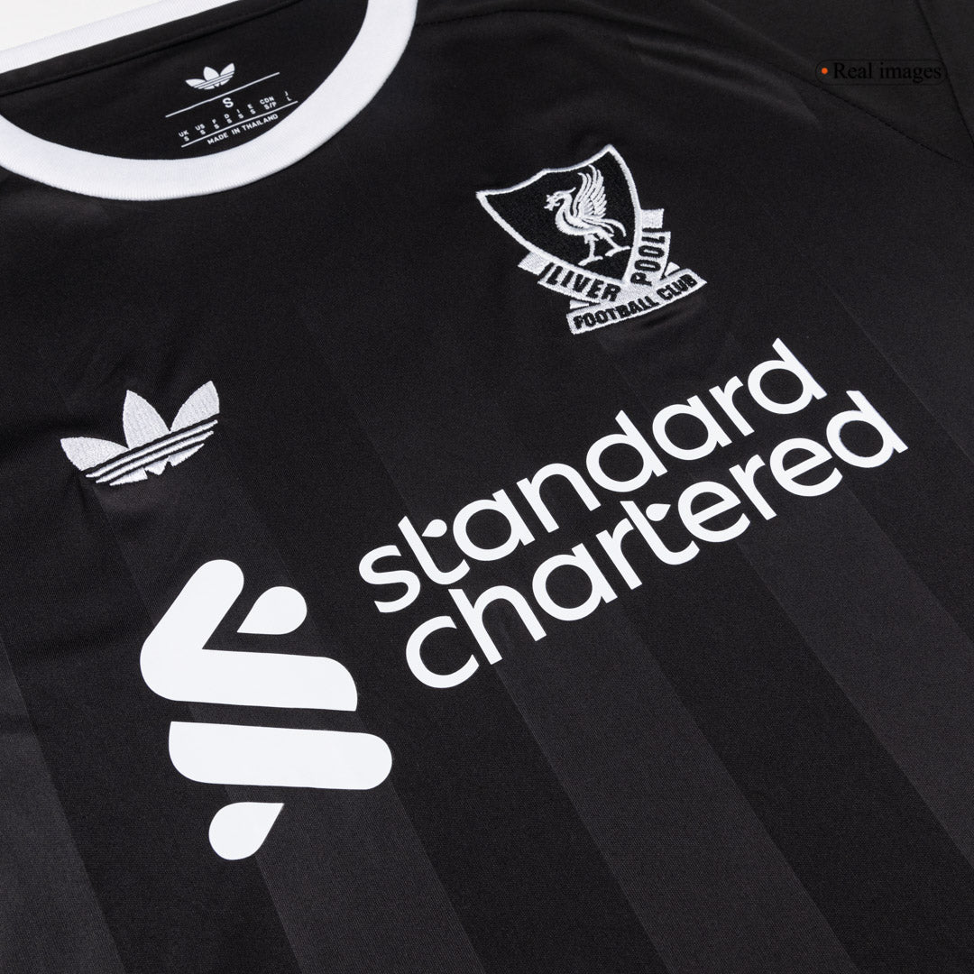 Liverpool Goalkeeper Soccer Jersey 25/26 Black