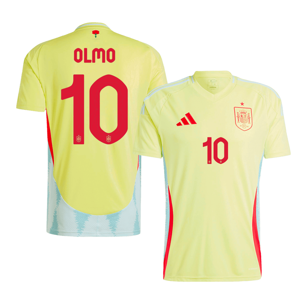Spain OLMO #10 Away Jersey EURO 2024 - Football Shirt | SmartJerseys | Official Quality