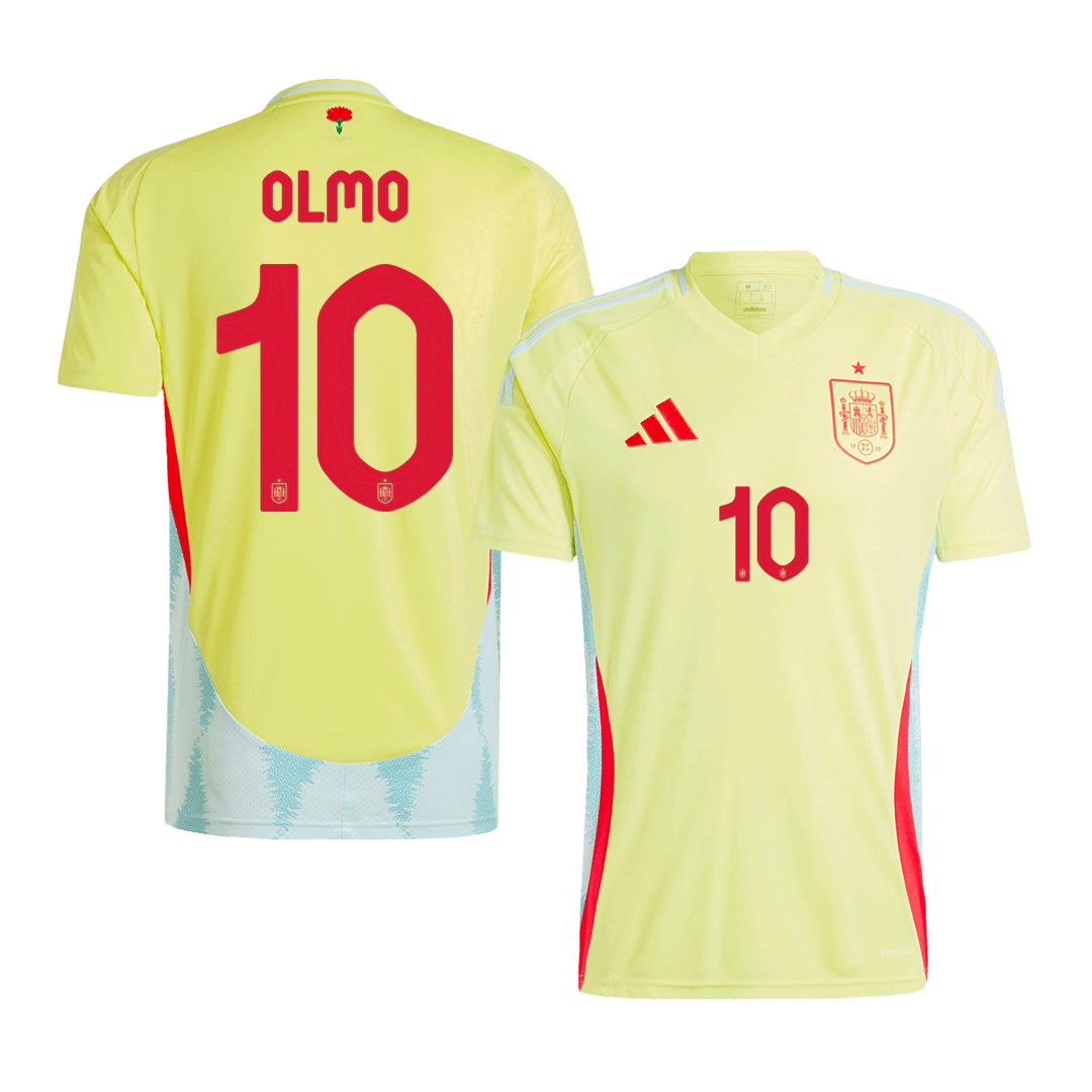 Spain OLMO #10 Away Jersey EURO 2024 - Football Shirt | SmartJerseys | Official Quality