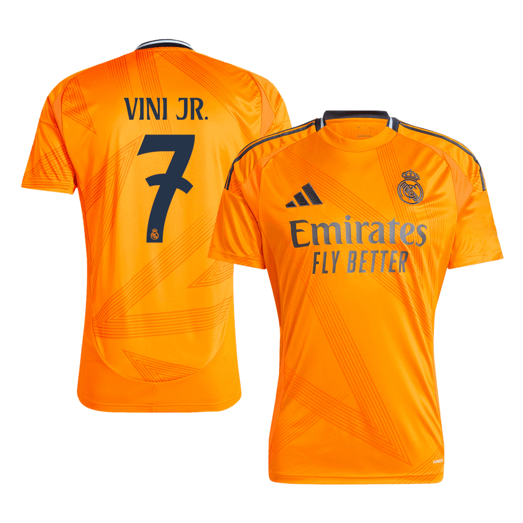 Real Madrid VINI JR. #7 Away Jersey 2024/25 - Football Shirt | SmartJerseys | Official Quality