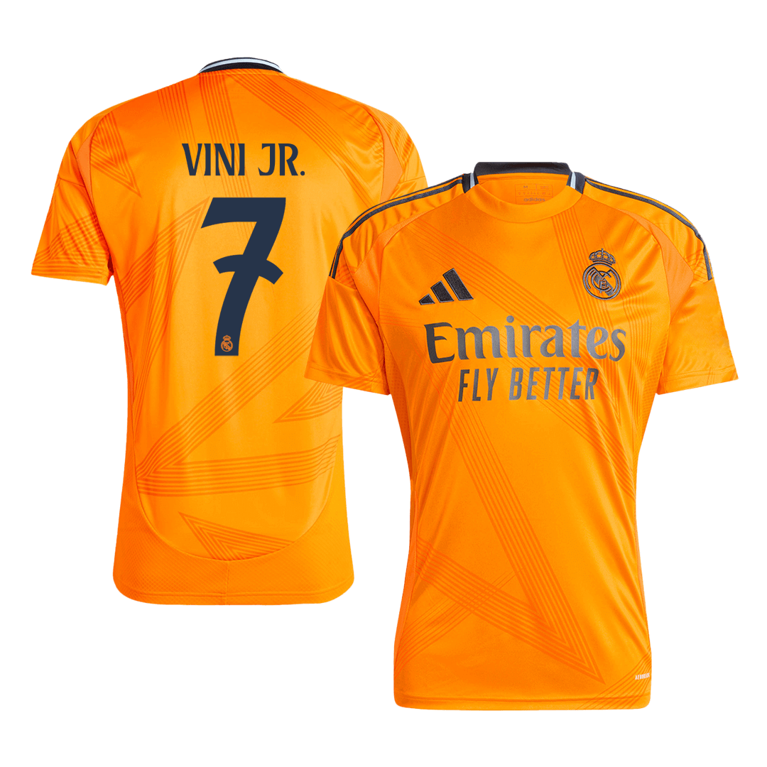 Real Madrid VINI JR. #7 Away Jersey 2024/25 - Football Shirt | SmartJerseys | Official Quality