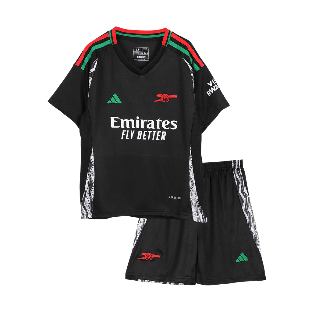 Arsenal Away Jersey Kit 2024/25 Kids(Jersey+Shorts)