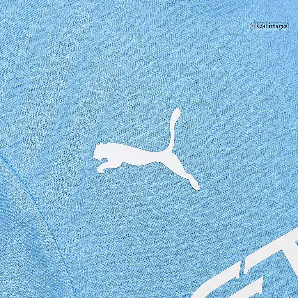 Manchester City DE BRUYNE #17 Home Jersey Authentic 2024/25 - UCL Edition