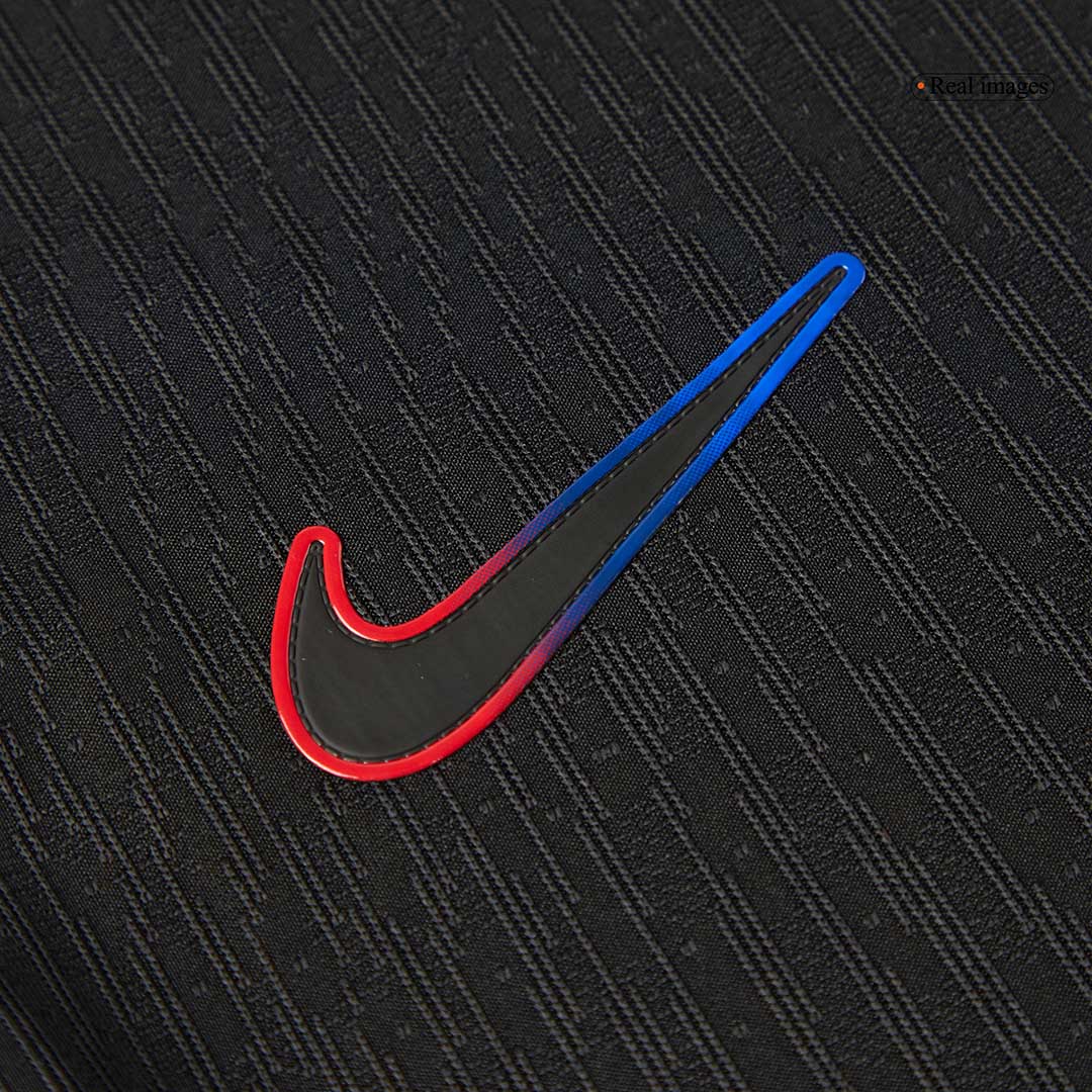 Camiseta de visitante del Barcelona Lewandowski #9 auténtica 2024/25 - Logotipo de Spotify sin texto