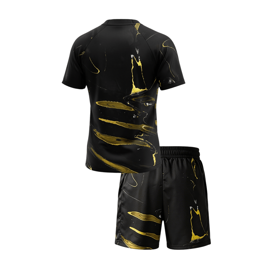 Kid's PSG Jordan Night Edition Soccer Jersey Kit(Jersey+Shorts) 2025/26 Black