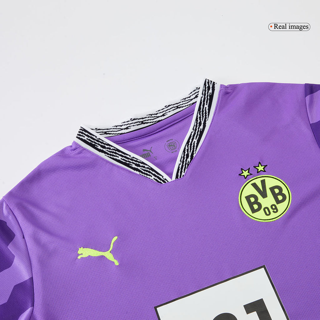 Maillot de gardien de but du Borussia Dortmund 2024/25 - Violet - Spécial