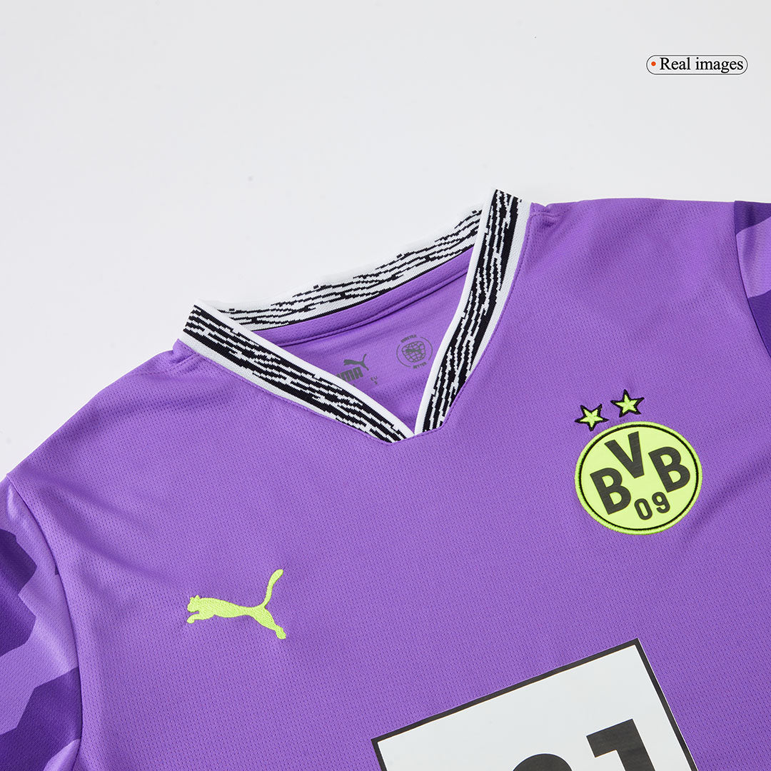 Maillot de gardien de but du Borussia Dortmund 2024/25 - Violet - Spécial