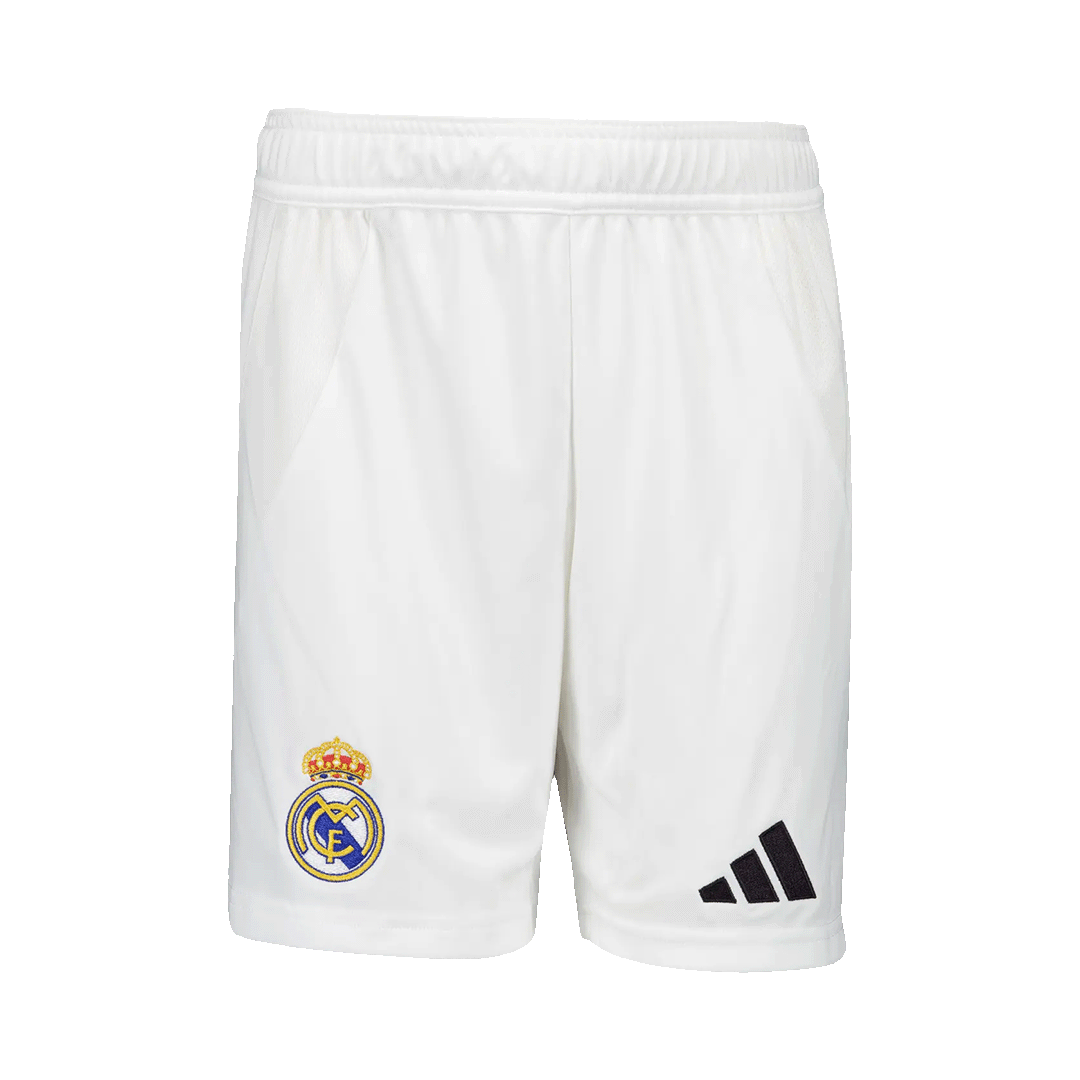 Real Madrid Home Soccer Shorts - Football Shirt | SmartJerseys | Official Quality