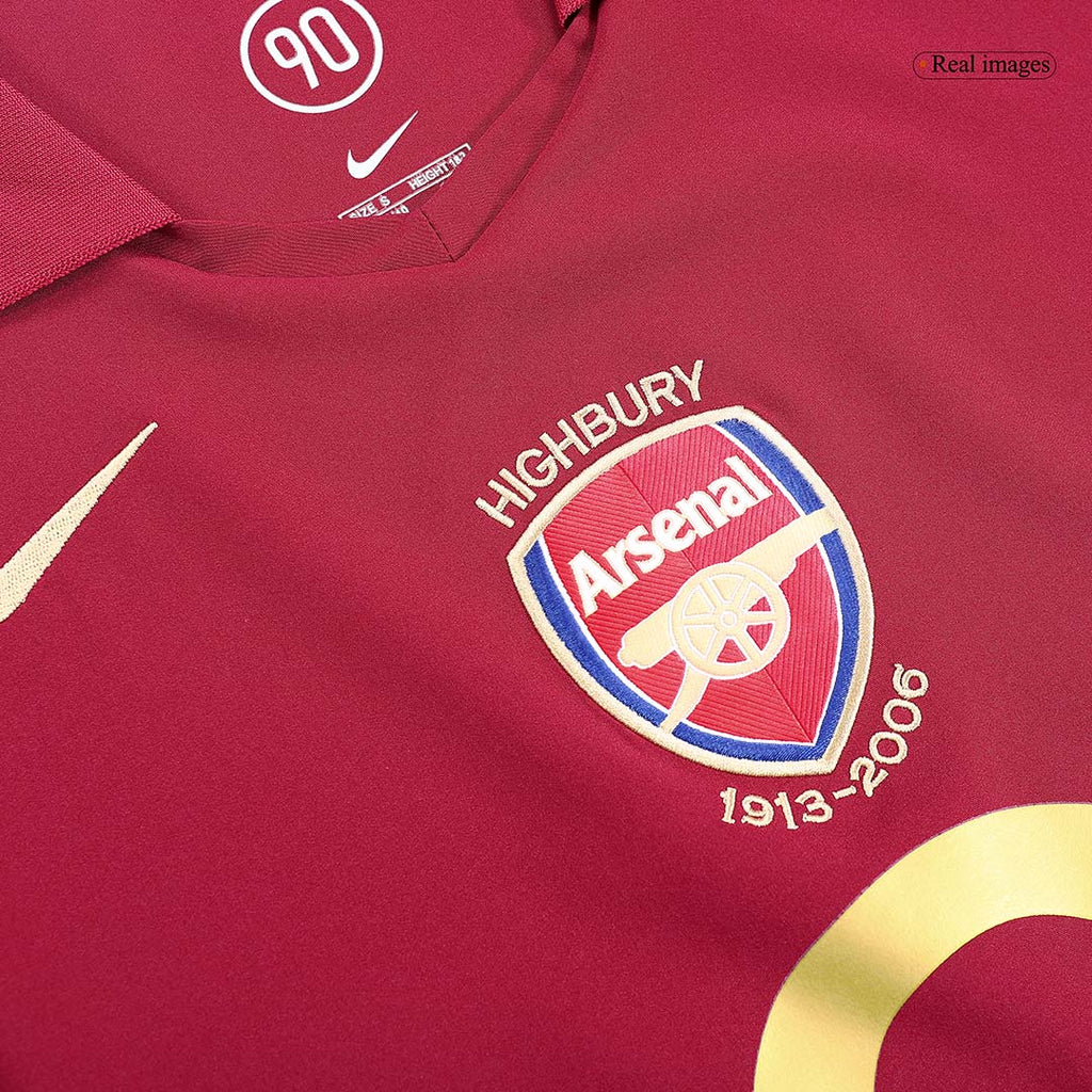 Arsenal HENRY #14 Home Soccer Jersey Retro 2005/06