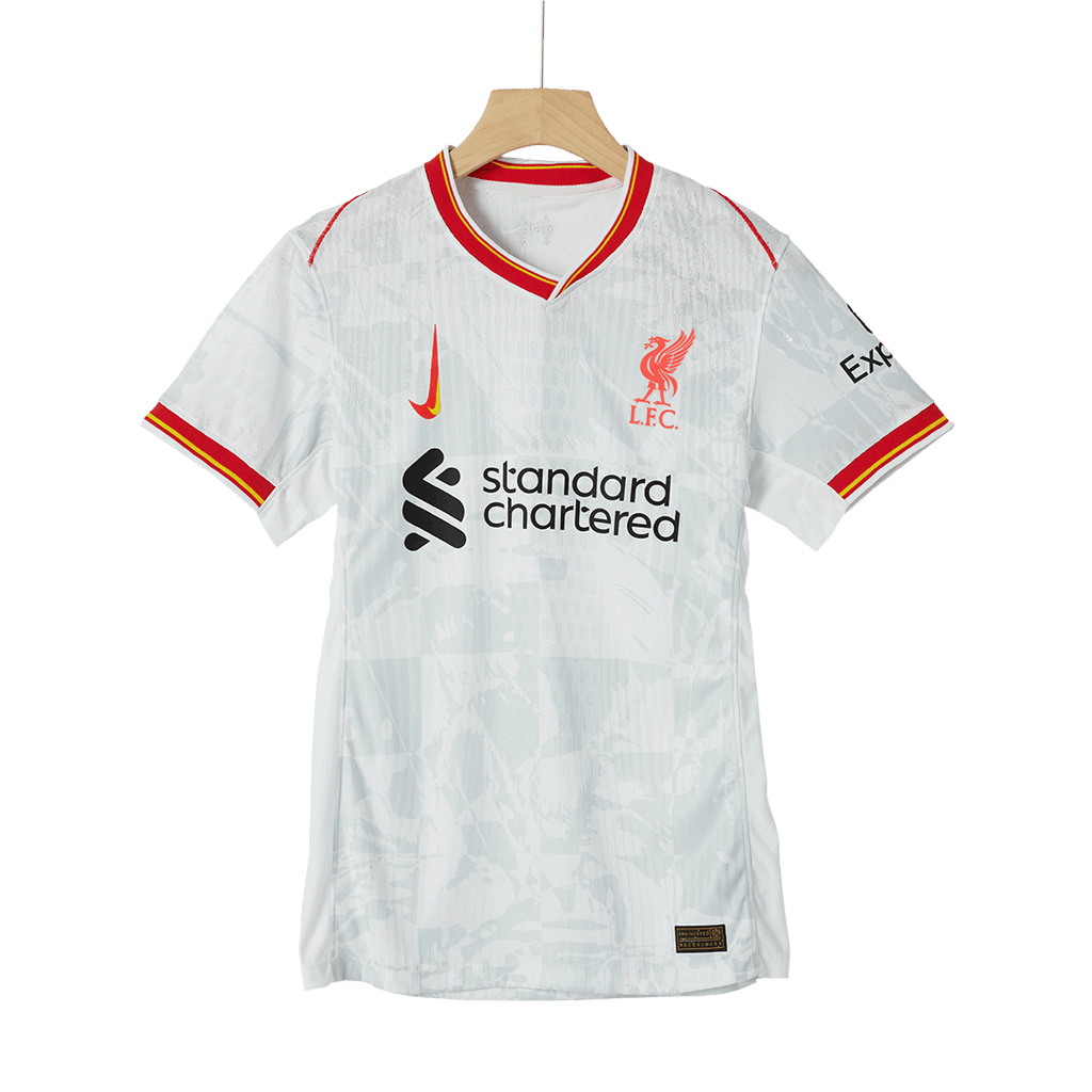 Maillot extérieur authentique de Liverpool, troisième maillot, saison 2024/25 