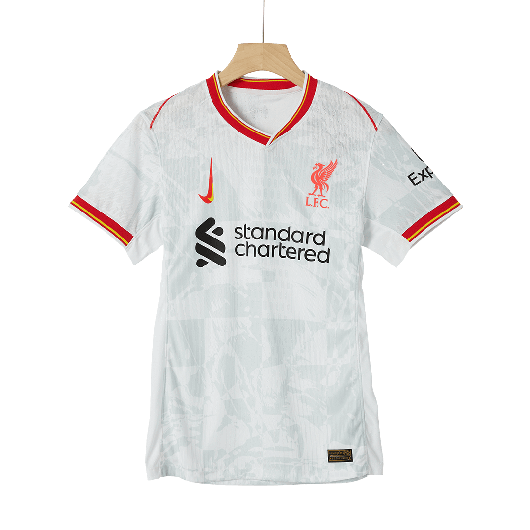 Maillot extérieur authentique de Liverpool, troisième maillot, saison 2024/25 