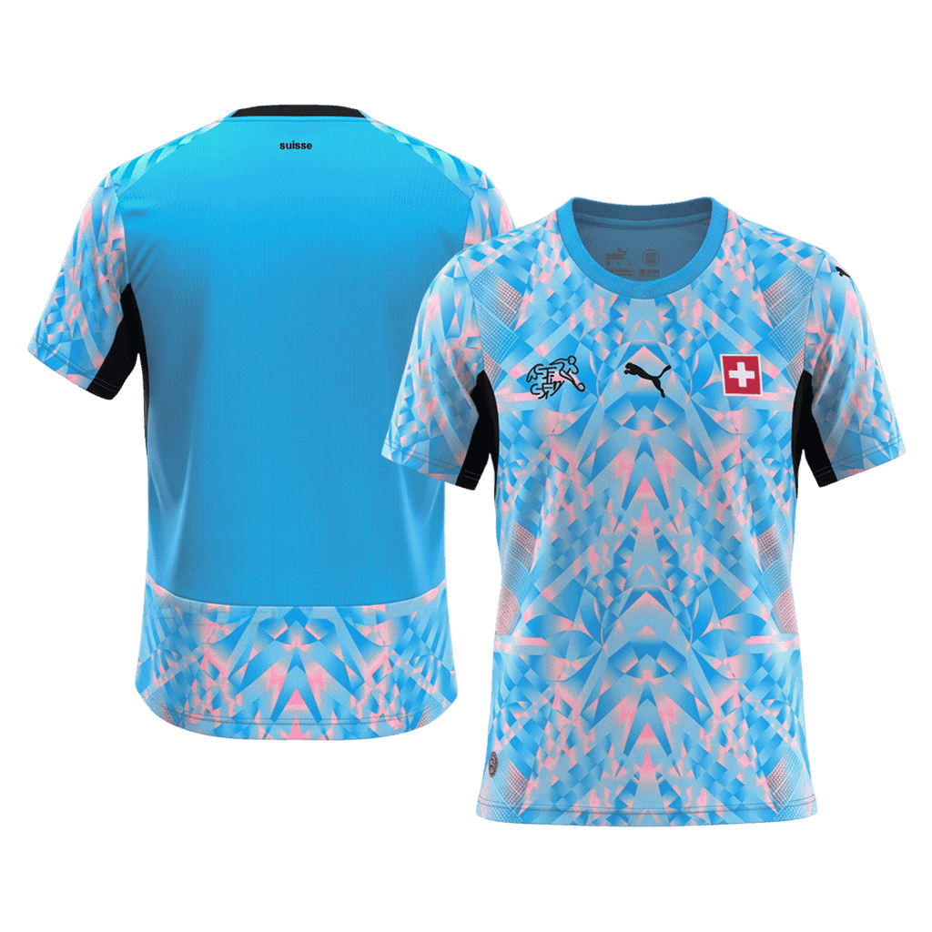 Switzerland Goalkeeper Soccer Jersey World Cup 2026 Blue