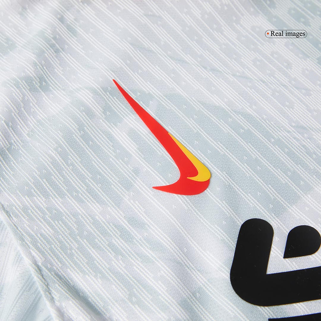 Camiseta de fútbol de visitante del Liverpool M.SALAH #11, auténtica, 2024/25